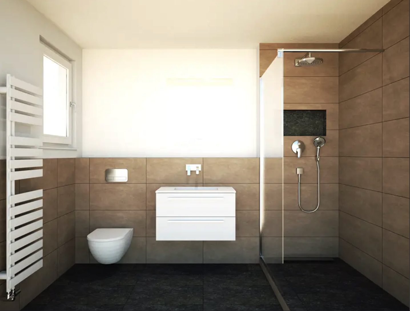Badezimmer: Komplettumbau