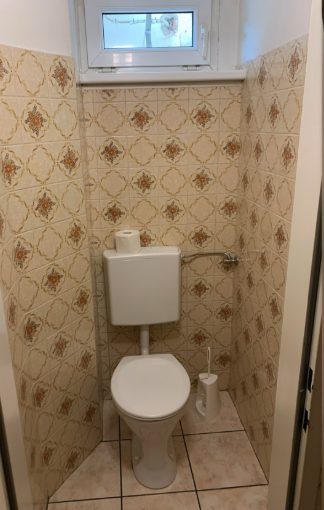 Vorher: Gäste-WC